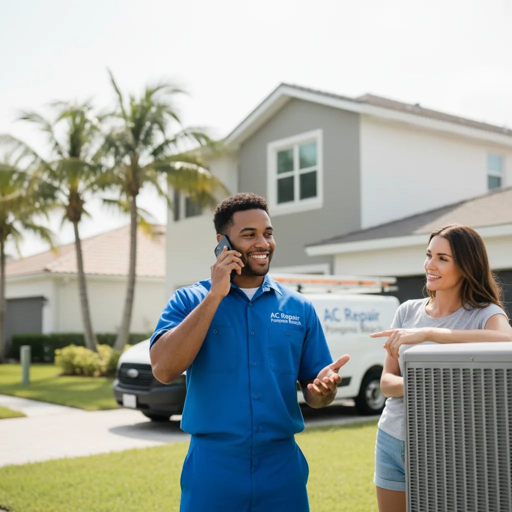 AC Repair Pompano Beach customer support in Holgate